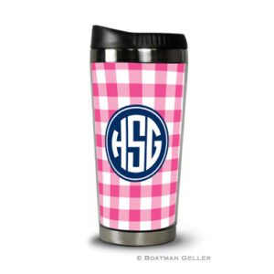 Travel Tumbler - Classic Check