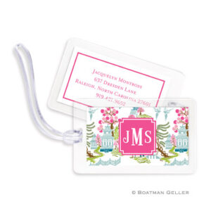 Luggage Tags - Chinoiserie Spring