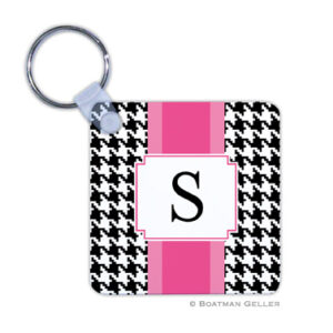 Keychain - Alex Houndstooth Black