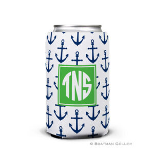 Koozie - Anchors Navy