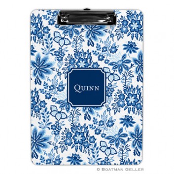 Clipboard - Classic Floral Blue