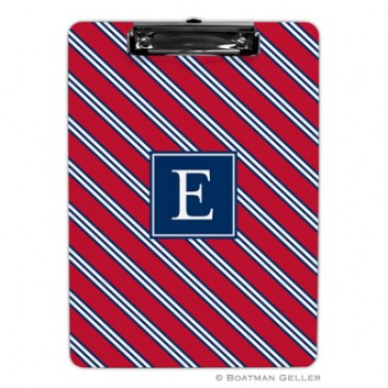 Clipboard - Repp Tie Red & Navy